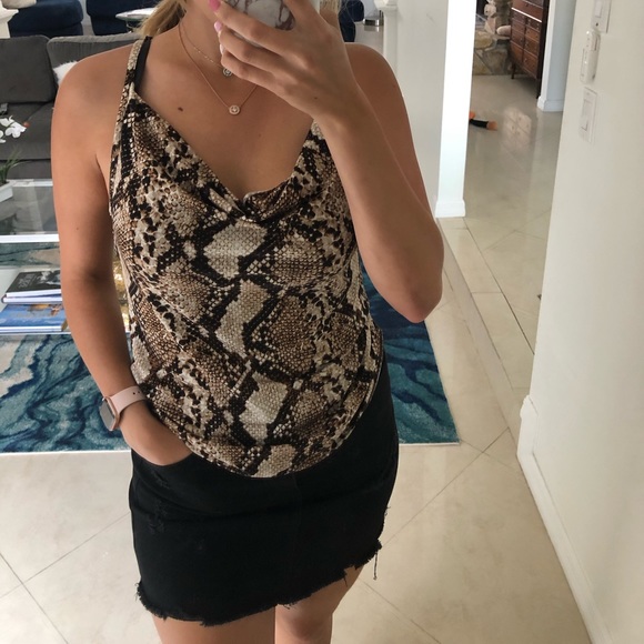 Snake skin top - Picture 2 of 5
